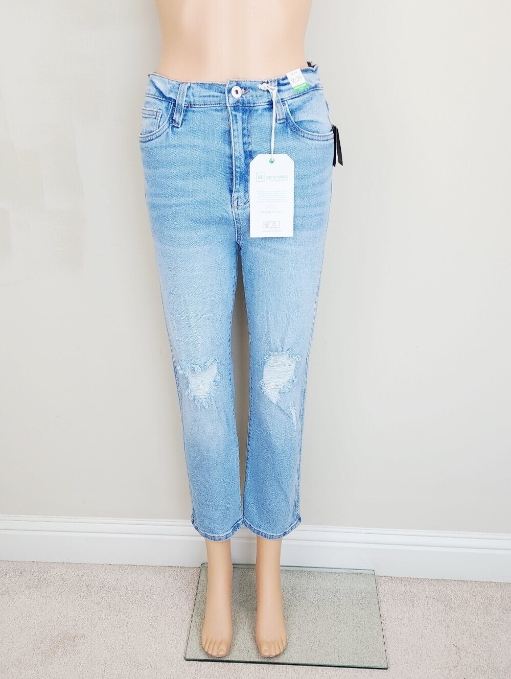 Re Generation Venus High Rise Vintage Skinny Jeans Pants